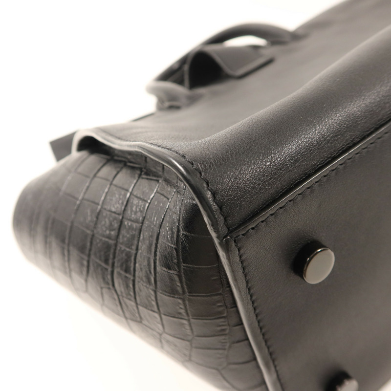 SAINT LAURENT 牛皮皮革Downtown Cabas手挽肩背兩用袋-15