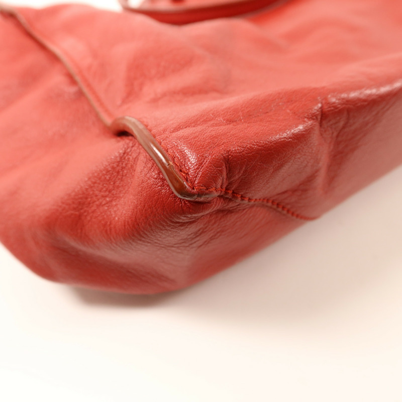 BALENCIAGA 羊皮皮革Papier A4金扣手挽袋-14