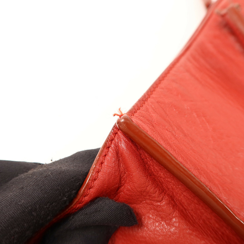 BALENCIAGA 羊皮皮革Papier A4金扣手挽袋-15