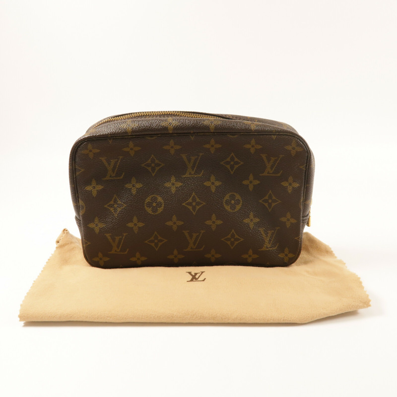 LOUIS VUITTON Monogram Monogram True Toilette 23金扣手拿包-7