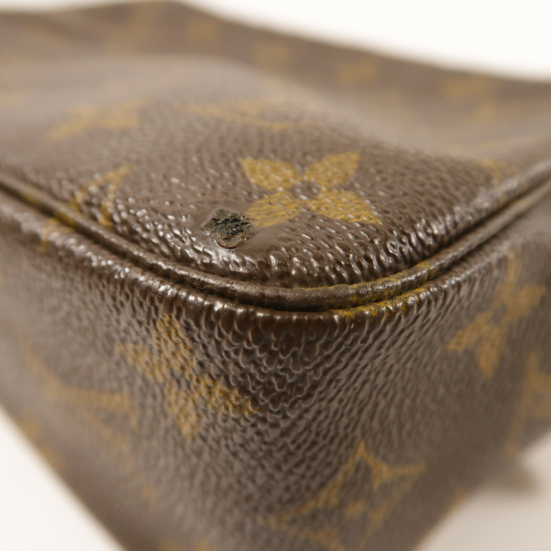 LOUIS VUITTON Monogram Monogram True Toilette 23金扣手拿包-9