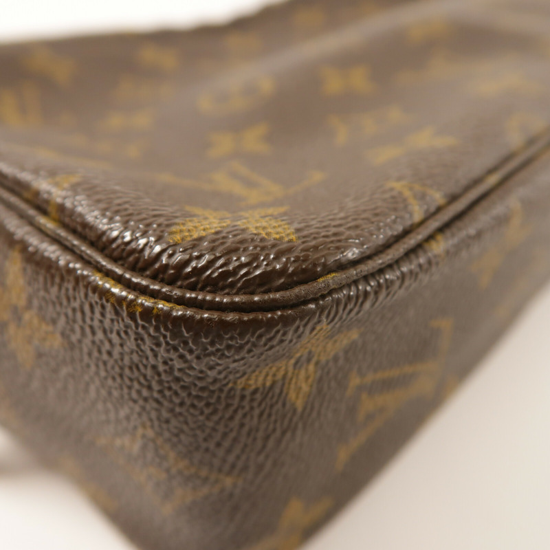 LOUIS VUITTON Monogram Monogram True Toilette 23金扣手拿包-10