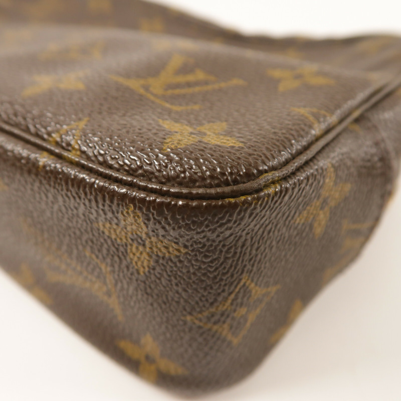 LOUIS VUITTON Monogram Monogram True Toilette 23金扣手拿包-11