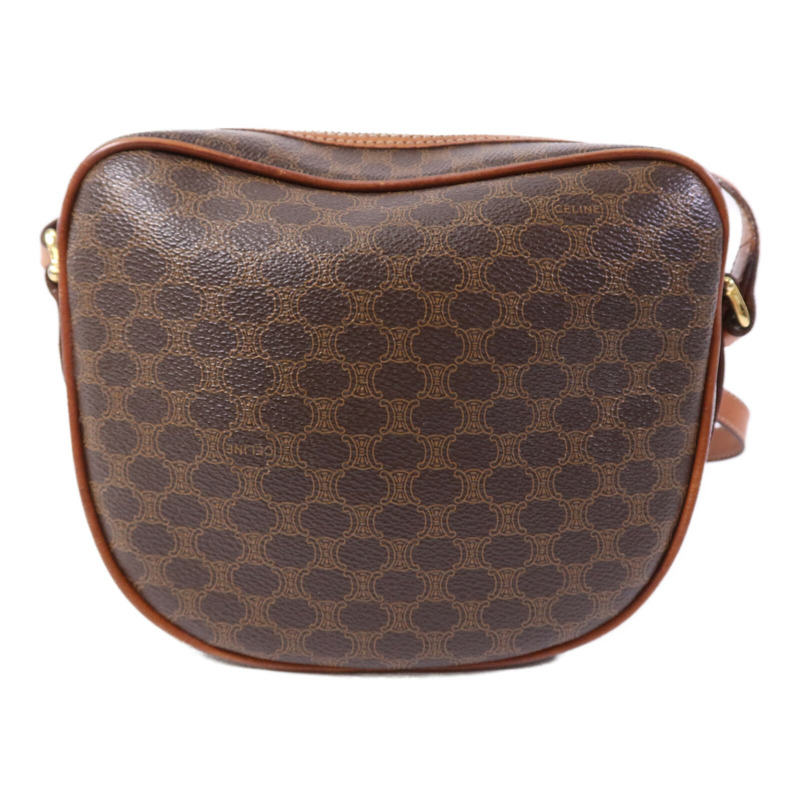 CELINE 塗層帆布Vintage Madama金扣肩背袋-1