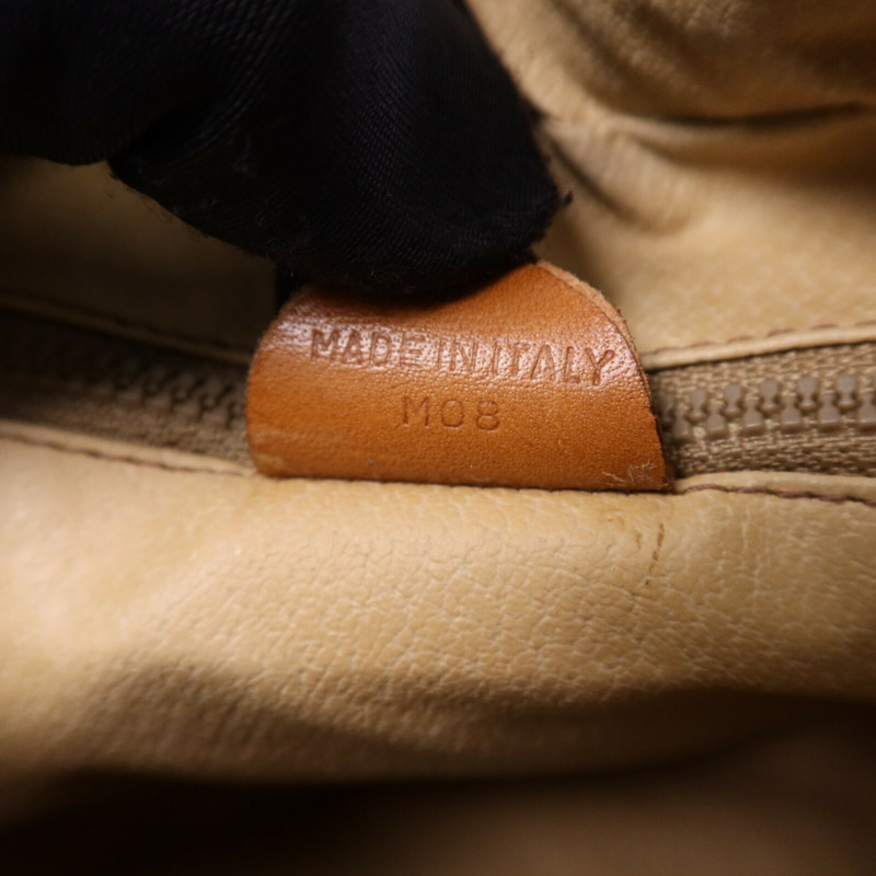 CELINE 塗層帆布Vintage Madama金扣肩背袋-7