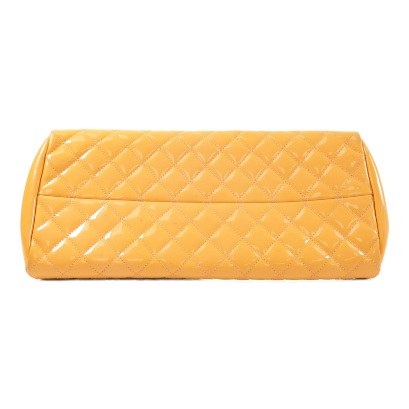 CHANEL 漆皮皮革Chain Shoulder銀扣鏈帶肩背袋-3