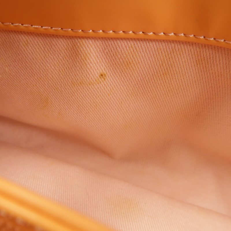 CHANEL 漆皮皮革Chain Shoulder銀扣鏈帶肩背袋-13