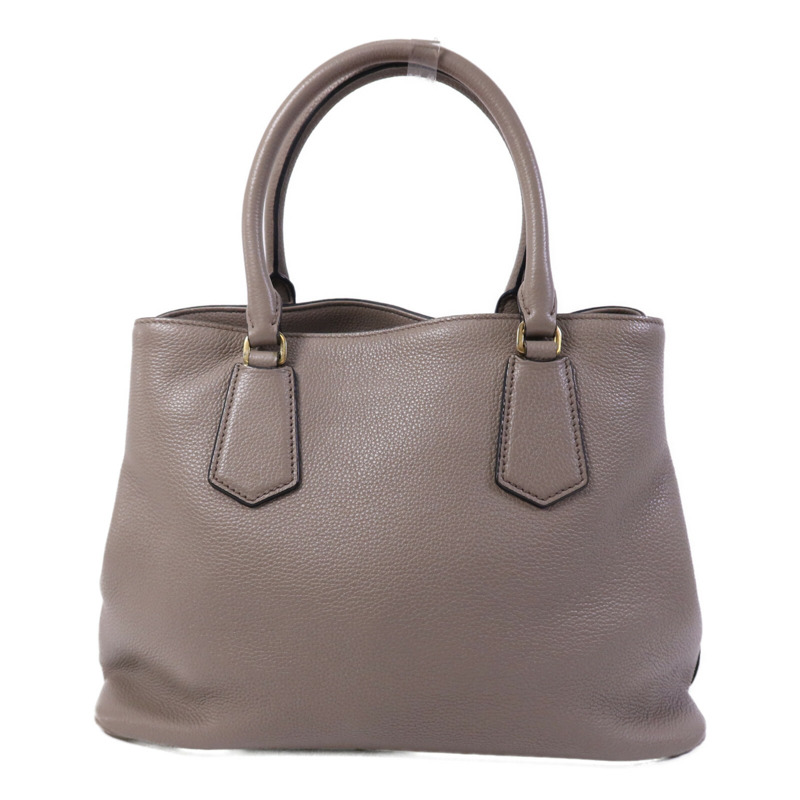 PRADA 牛皮皮革Vitello Daino金扣手挽肩背兩用袋-1