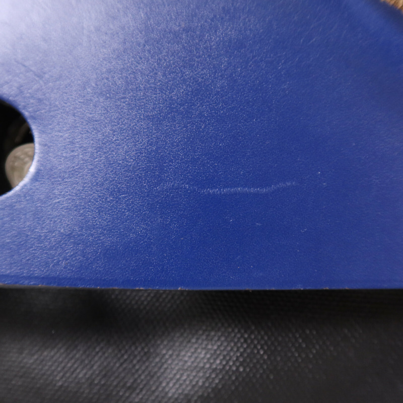 HERMES Vache Liegee皮革Herbag MM銀扣手挽肩背兩用袋Bleu Brighton/Noir-16