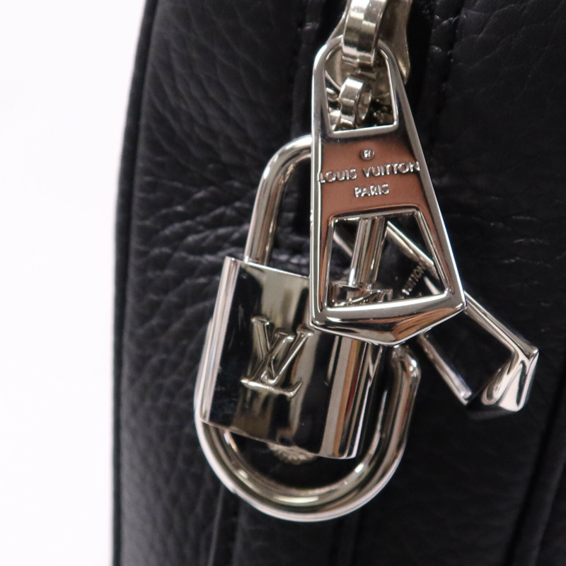 LOUIS VUITTON Taurillon Armand Briefcase銀扣手挽肩背兩用袋-6