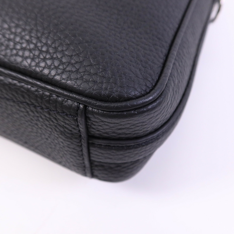 LOUIS VUITTON Taurillon Armand Briefcase銀扣手挽肩背兩用袋-12