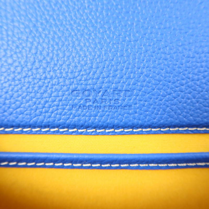 GOYARD 塗層帆布Belvedere PM銀扣肩背袋-6