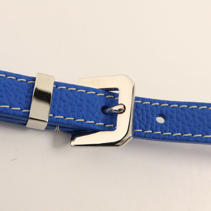 GOYARD 塗層帆布Belvedere PM銀扣肩背袋-9