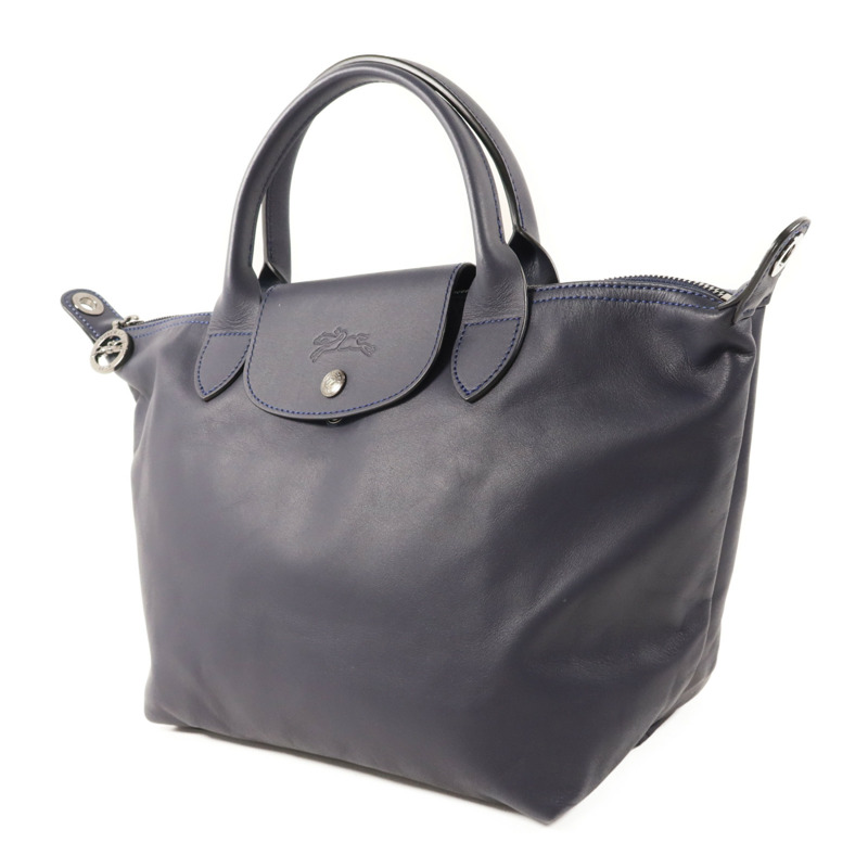 Longchamp 牛皮皮革2 Way Shoulder Bag手挽肩背兩用袋-2