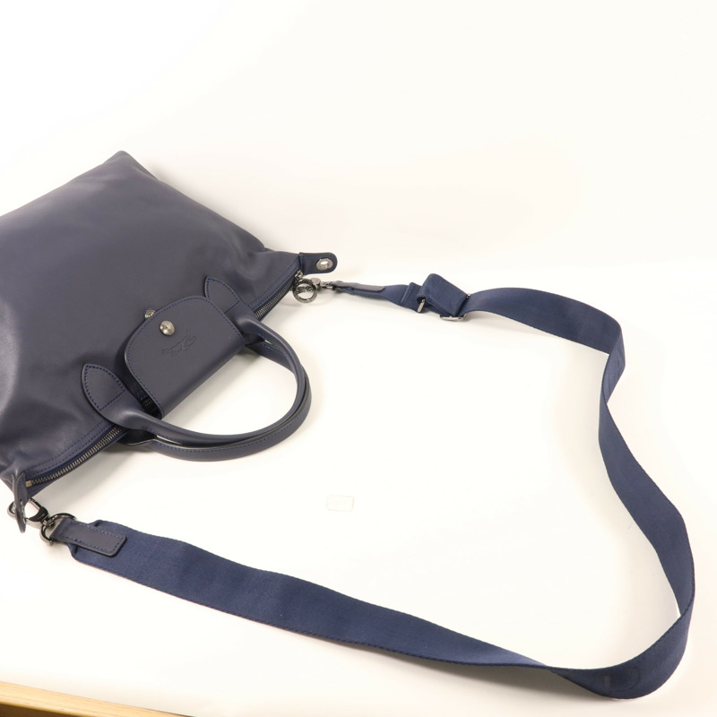 Longchamp 牛皮皮革2 Way Shoulder Bag手挽肩背兩用袋-4