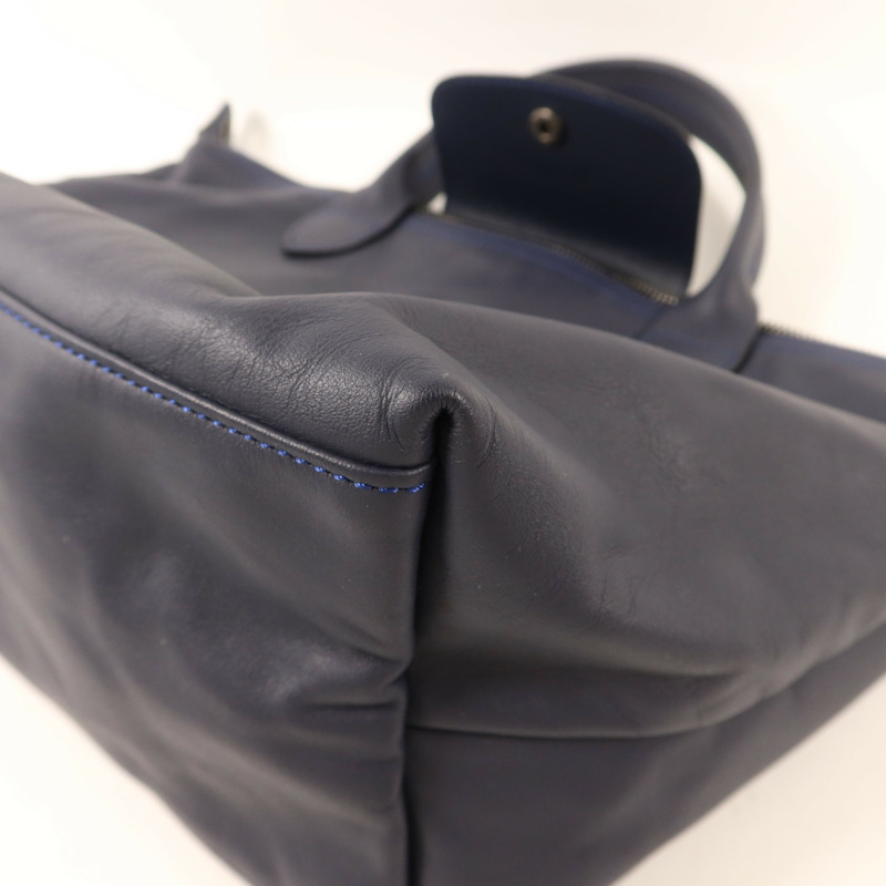 Longchamp 牛皮皮革2 Way Shoulder Bag手挽肩背兩用袋-12