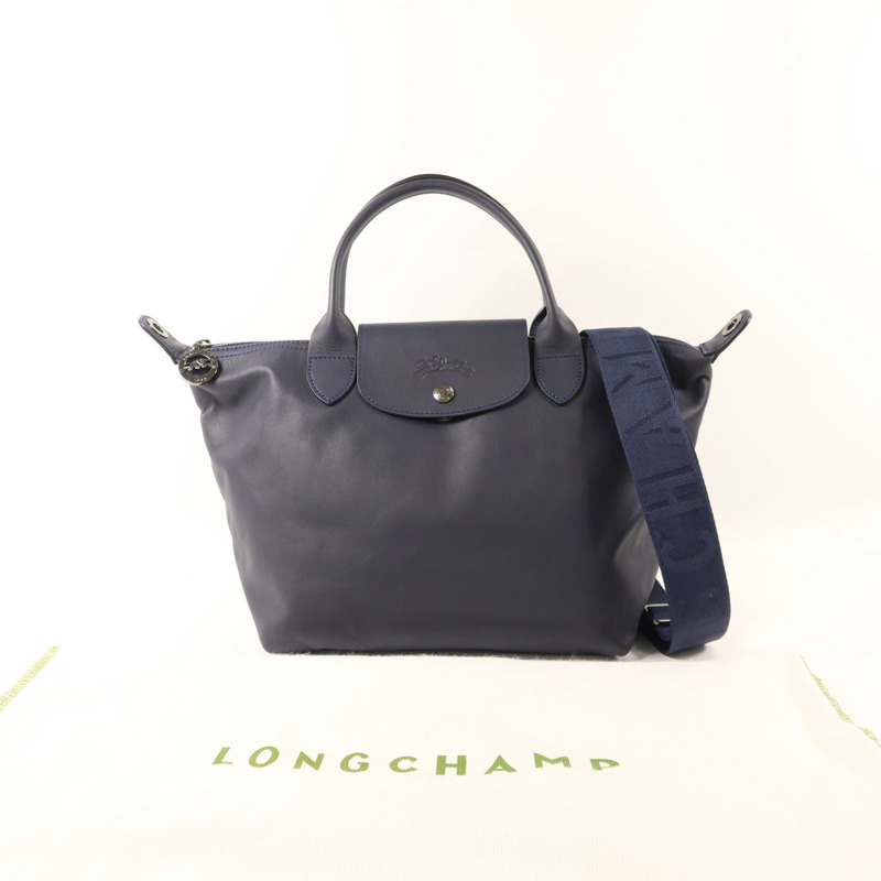 Longchamp 牛皮皮革2 Way Shoulder Bag手挽肩背兩用袋-16