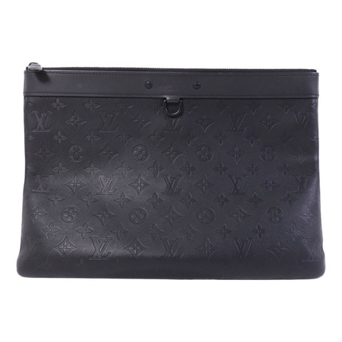 LOUIS VUITTON Monogram Shadow Pochette Discovery手拿包
