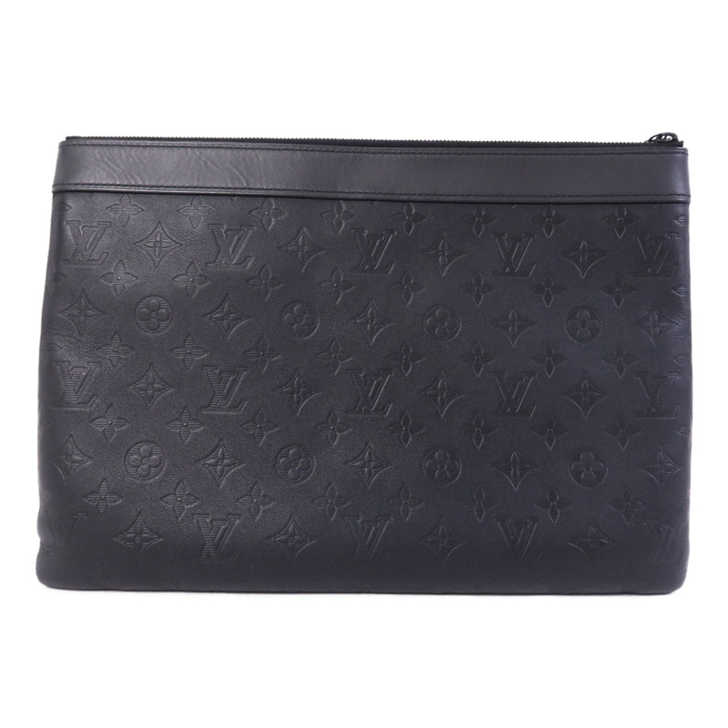 LOUIS VUITTON Monogram Shadow Pochette Discovery手拿包-1