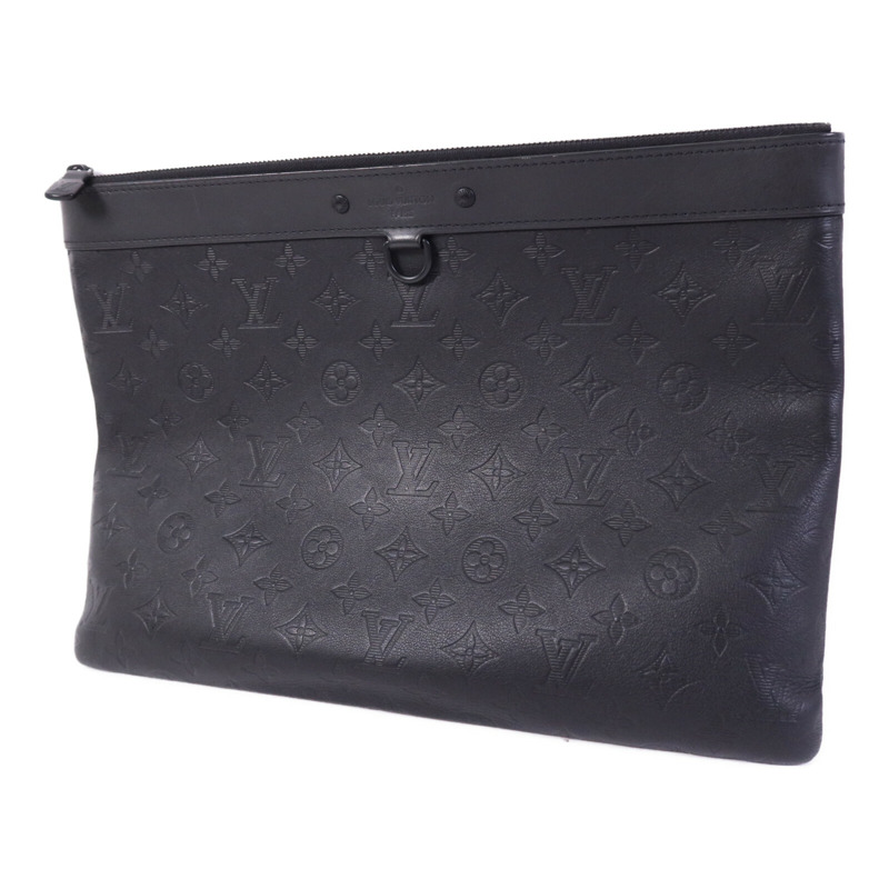 LOUIS VUITTON Monogram Shadow Pochette Discovery手拿包-2