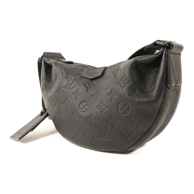 LOUIS VUITTON Monogram Shadow Hamac PM肩背袋-2