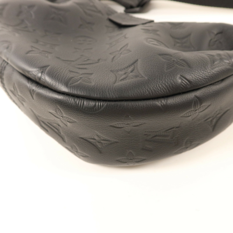 LOUIS VUITTON Monogram Shadow Hamac PM肩背袋-9