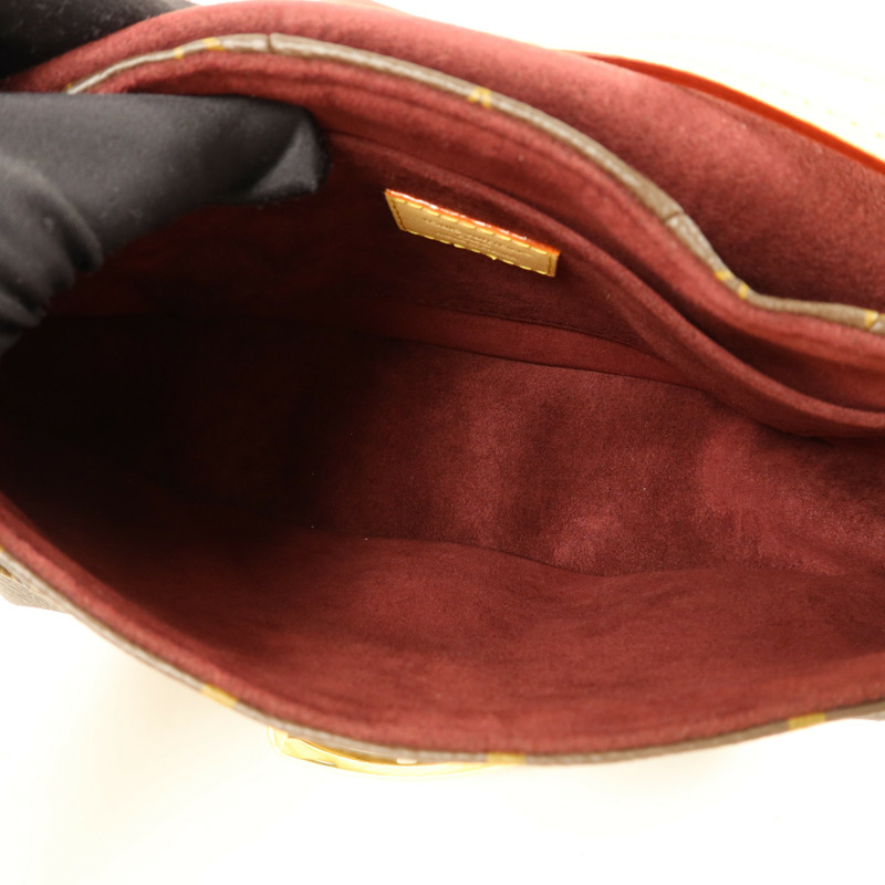 LOUIS VUITTON Monogram Sunset金扣肩背袋-6