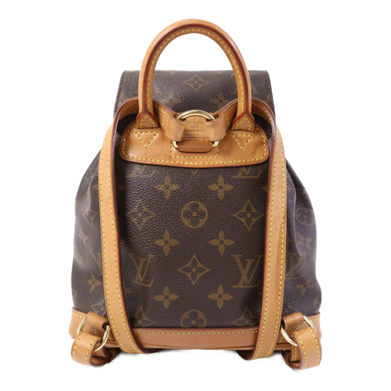 LOUIS VUITTON Monogram Montsouris PM金扣背包-1