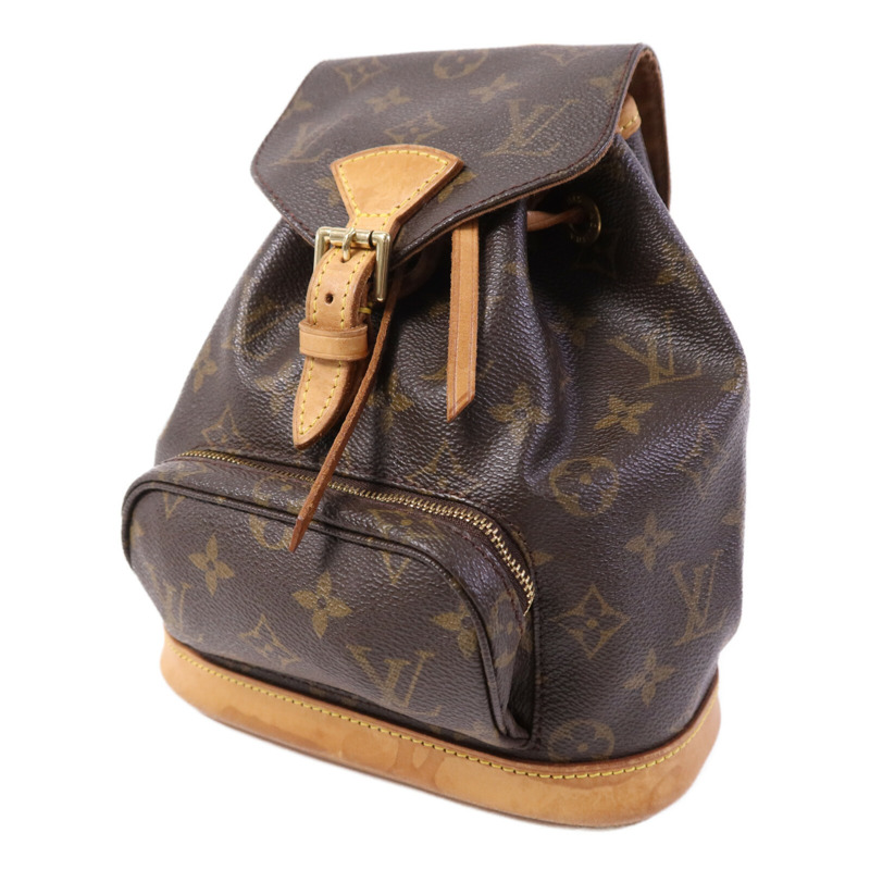 LOUIS VUITTON Monogram Montsouris PM金扣背包-2