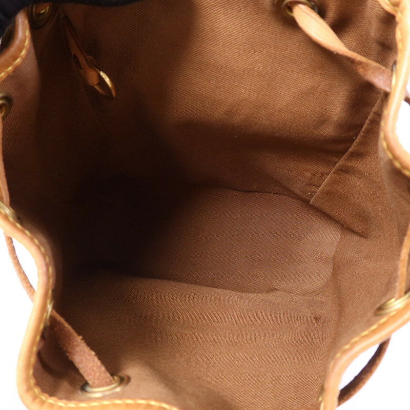 LOUIS VUITTON Monogram Montsouris PM金扣背包-4