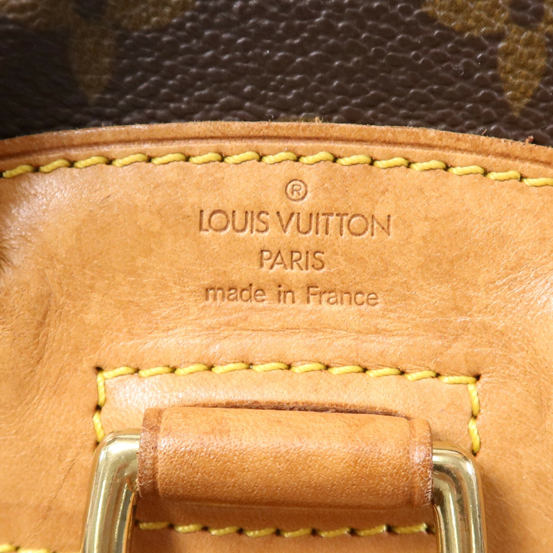 LOUIS VUITTON Monogram Montsouris PM金扣背包-5
