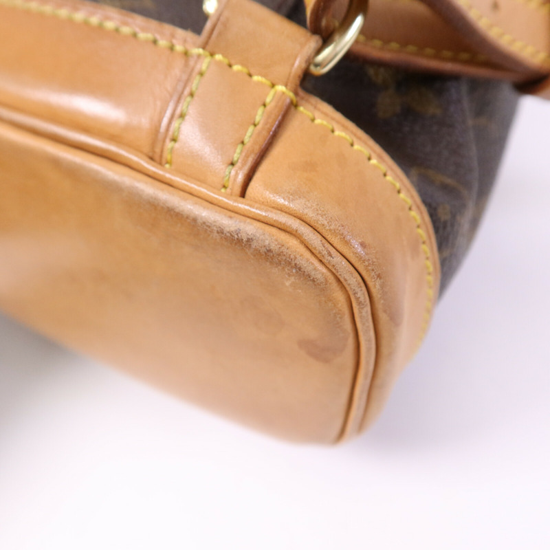 LOUIS VUITTON Monogram Montsouris PM金扣背包-10