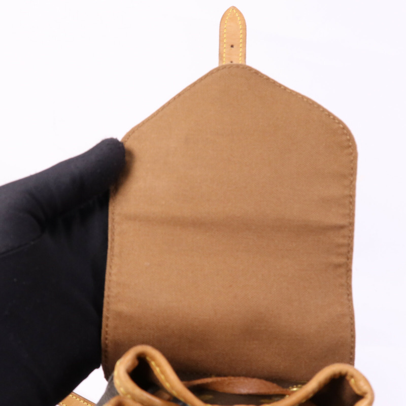 LOUIS VUITTON Monogram Montsouris PM金扣背包-12