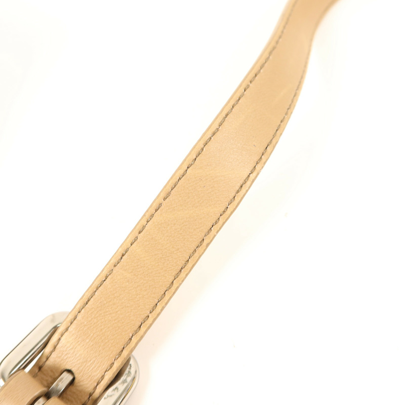 PRADA 羊皮皮革Nappa Gaufre銀扣手挽肩背兩用袋-20