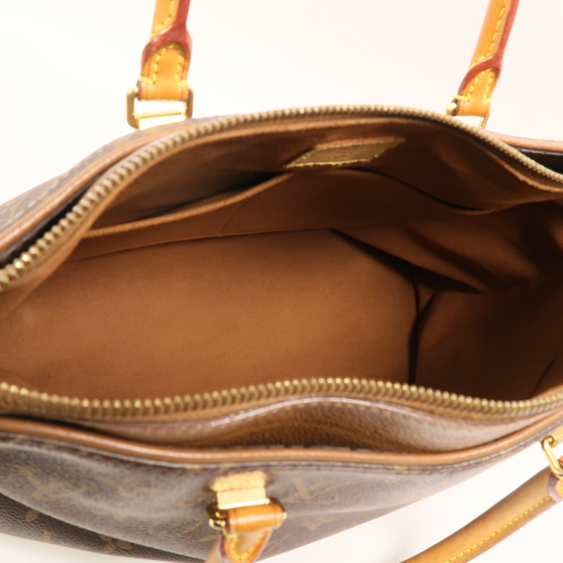 LOUIS VUITTON Monogram Pallas MM金扣手挽肩背兩用袋-4