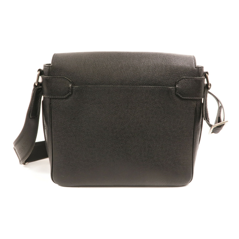 LOUIS VUITTON Taiga Roman PM銀扣肩背袋-1