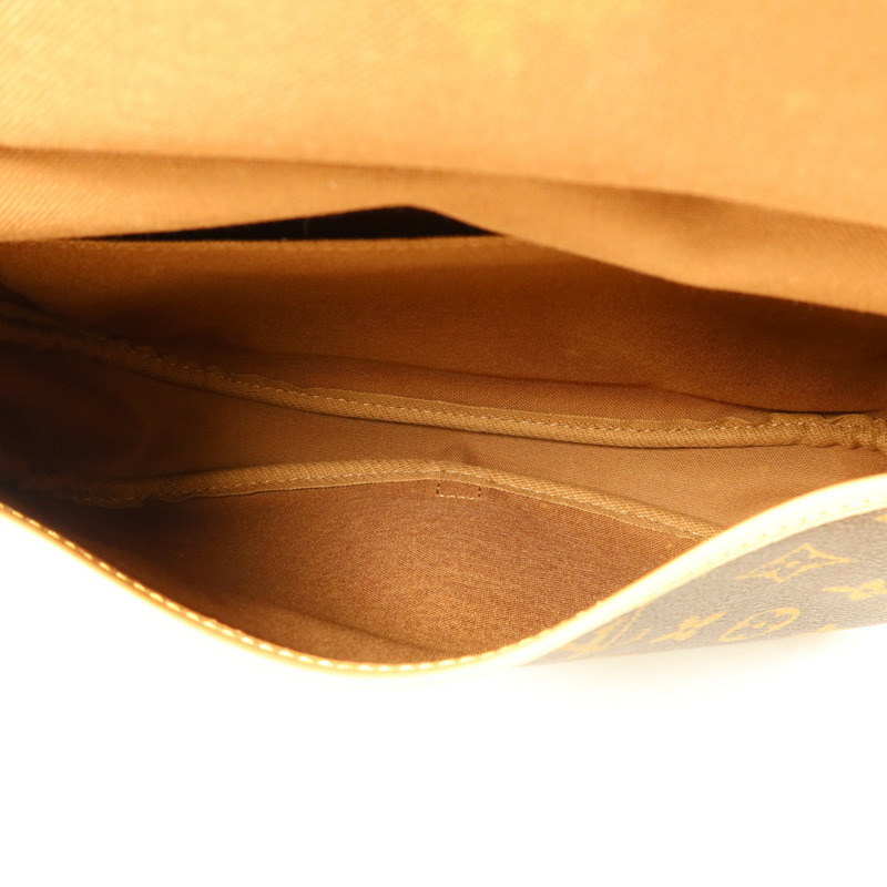 LOUIS VUITTON Monogram Saumur 30金扣肩背袋-5