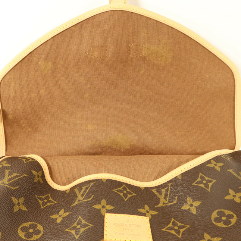 LOUIS VUITTON Monogram Saumur 30金扣肩背袋-16