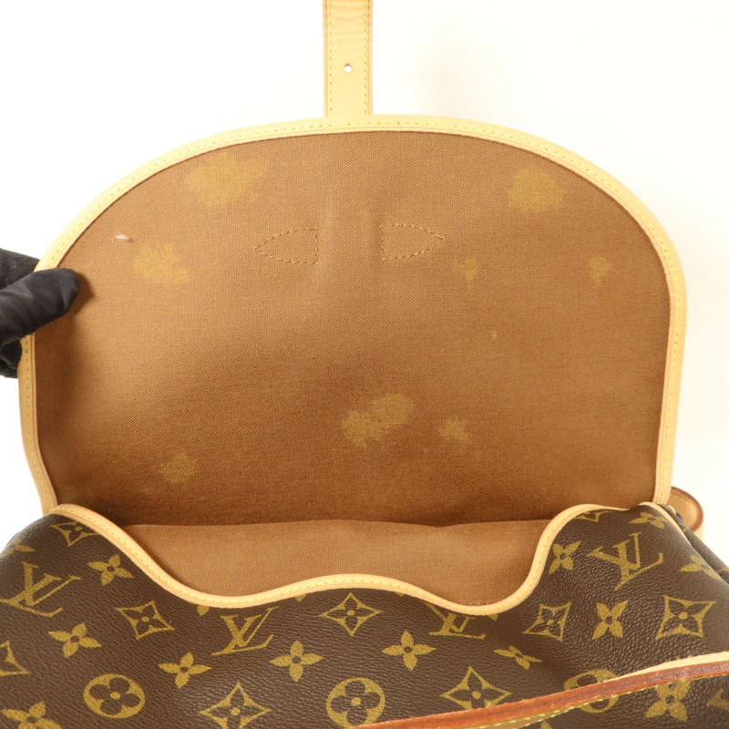 LOUIS VUITTON Monogram Saumur 30金扣肩背袋-17