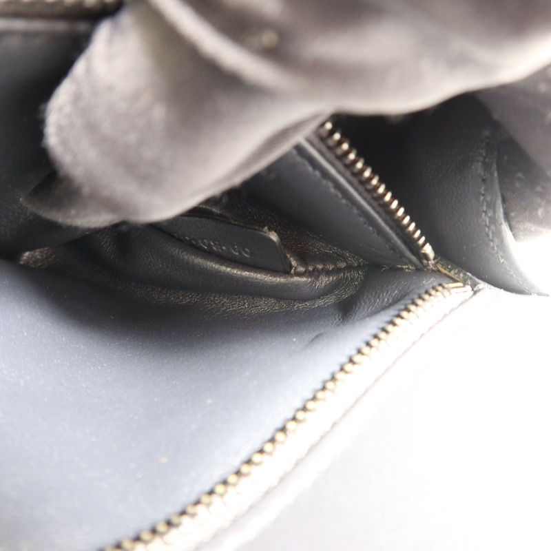 Dior 漆皮皮革Diorama銀扣鏈帶肩背袋-9