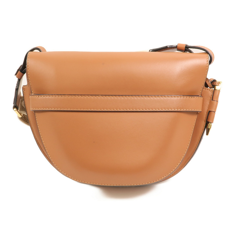 LOEWE 牛皮皮革Small Gate金扣肩背袋-1