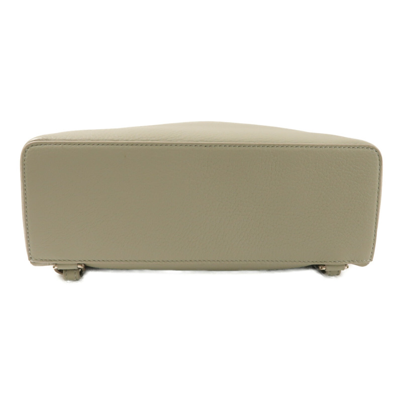 Loro Piana 牛皮皮革Extra Pocket BackPack銀扣背包-3