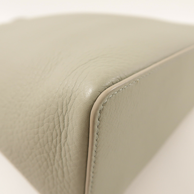 Loro Piana 牛皮皮革Extra Pocket BackPack銀扣背包-10