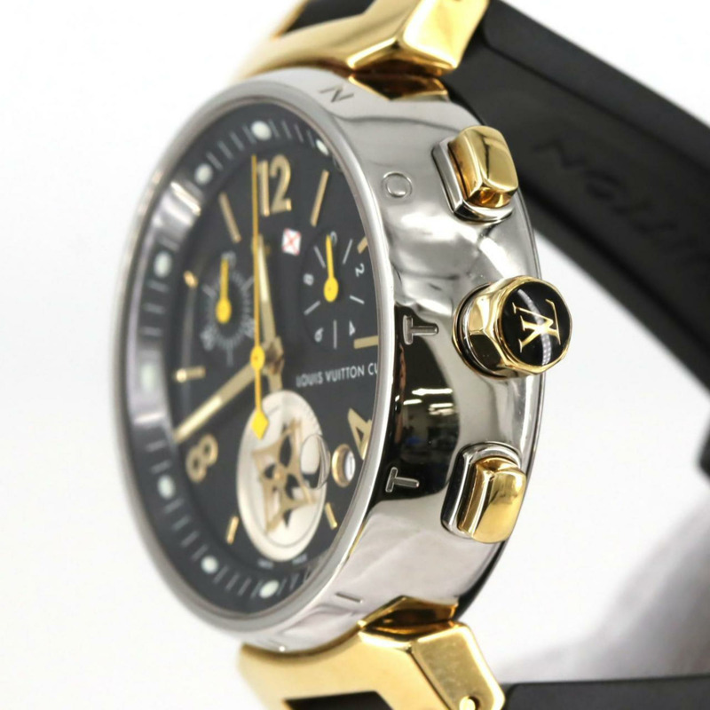 路易威登 Tambour 計時腕錶 Q1325 SSxGP 石英錶-2