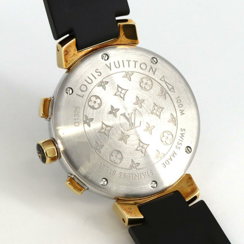路易威登 Tambour 計時腕錶 Q1325 SSxGP 石英錶-4