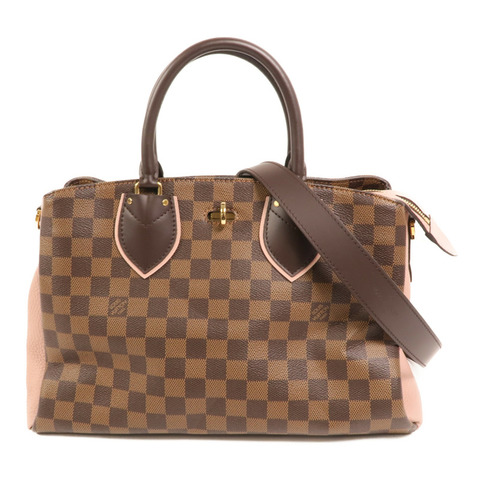 LOUIS VUITTON Damier Normandy金扣手挽肩背兩用袋