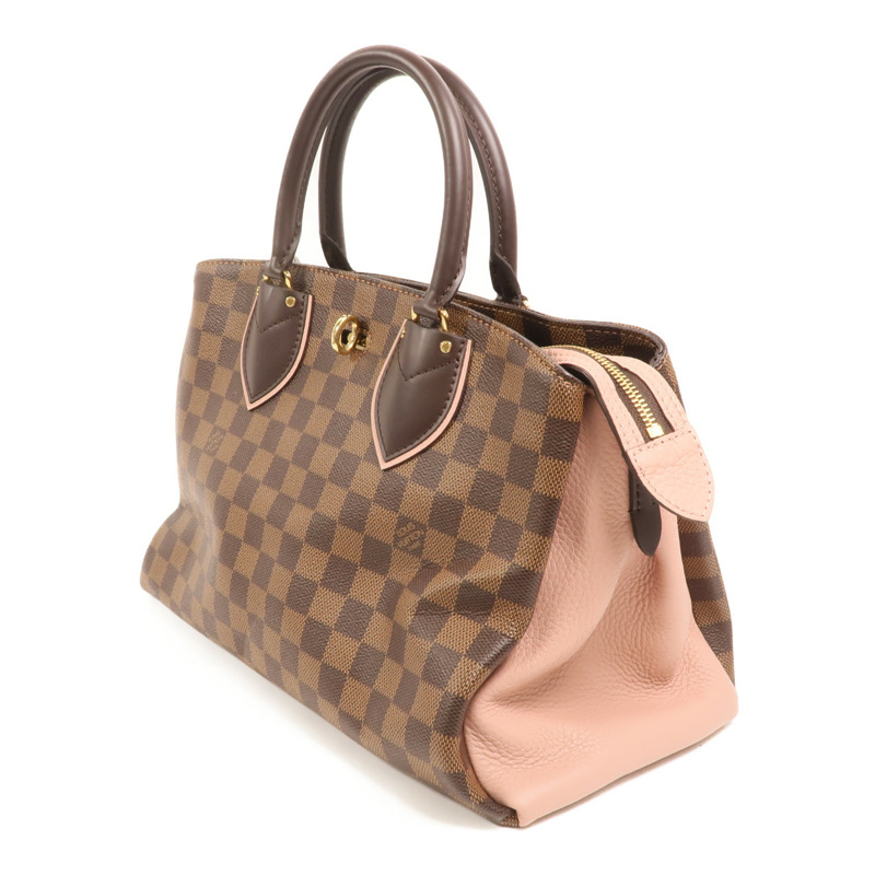 LOUIS VUITTON Damier Normandy金扣手挽肩背兩用袋-2