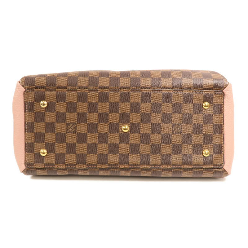 LOUIS VUITTON Damier Normandy金扣手挽肩背兩用袋-3