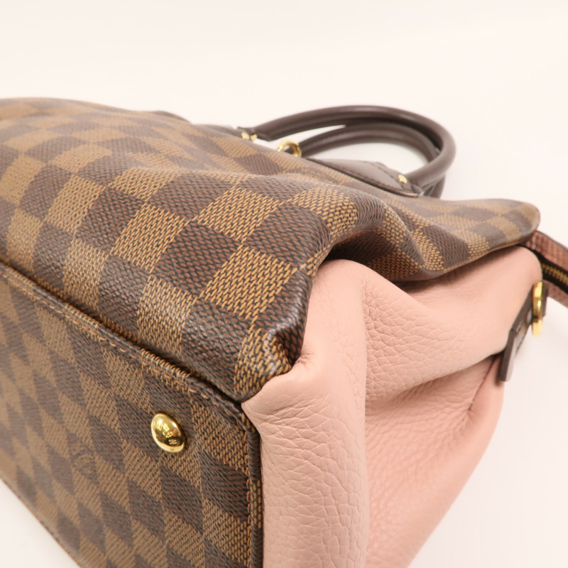 LOUIS VUITTON Damier Normandy金扣手挽肩背兩用袋-11