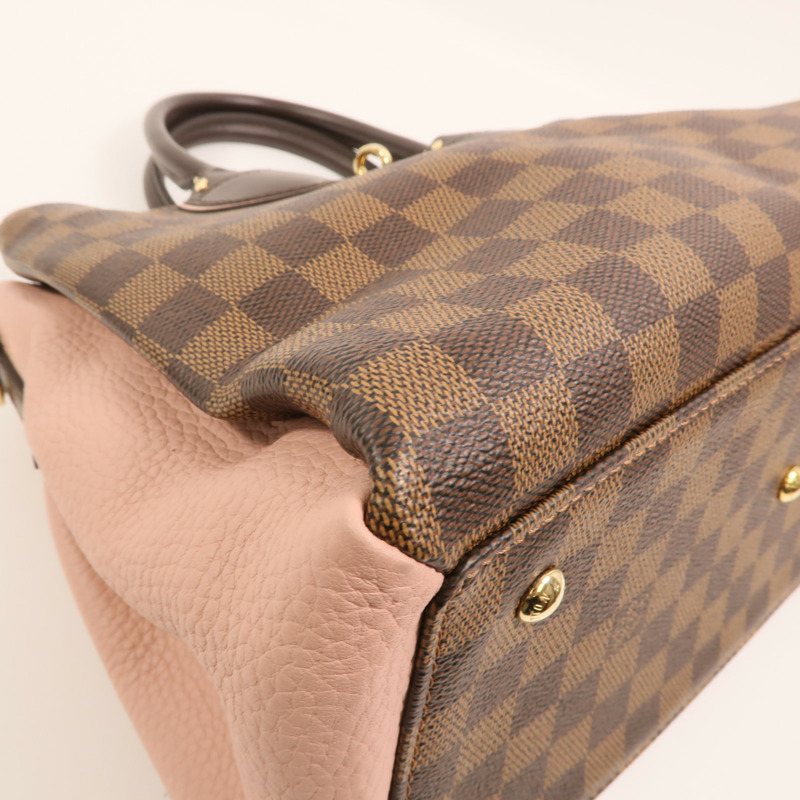 LOUIS VUITTON Damier Normandy金扣手挽肩背兩用袋-12